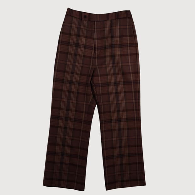 mackintosh philosophy 체크 슬랙스 B404