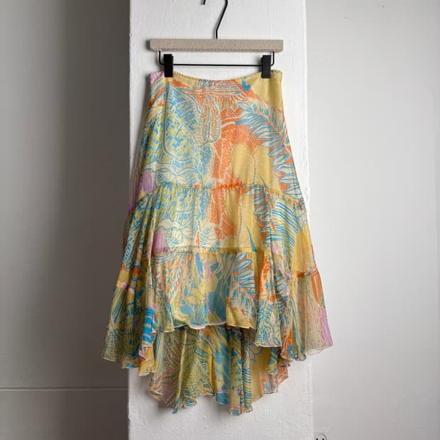 MaxMara 100% Silk Skirt