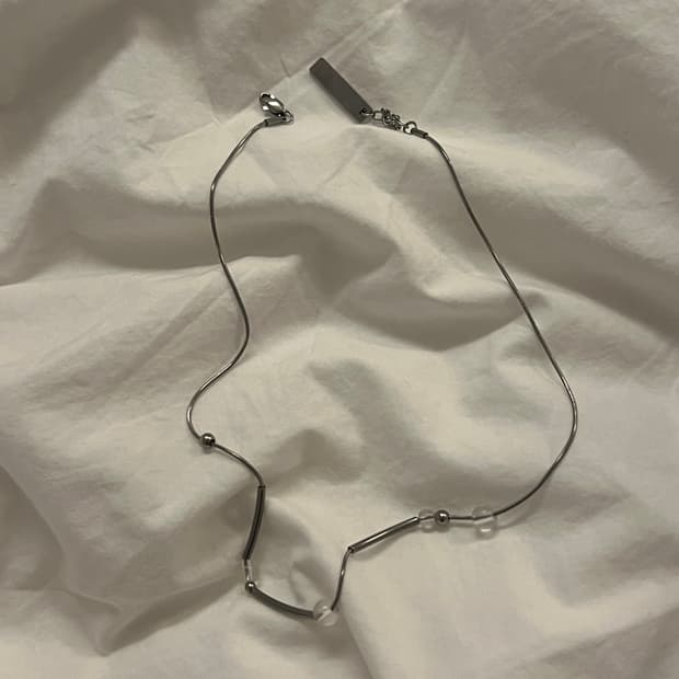 세이지가세이지 Module Necklace (White)