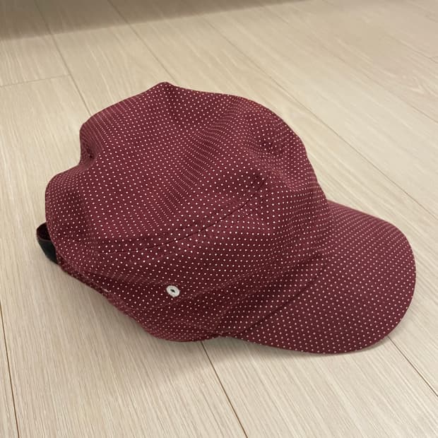 빈티지 도트 캡