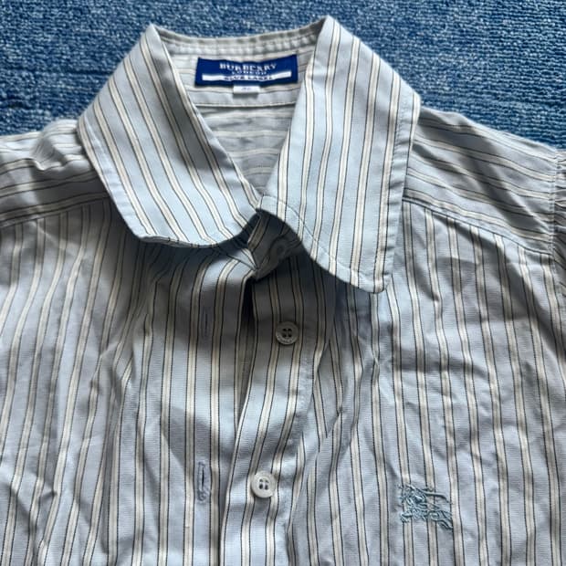 버버리블루라벨 36 반팔셔츠