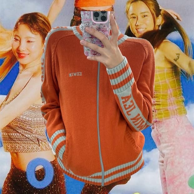 Edwin knit zipup
