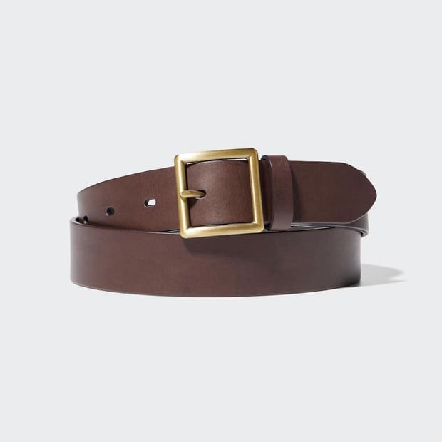 유니클로 이탈리안레더개리슨 벨트