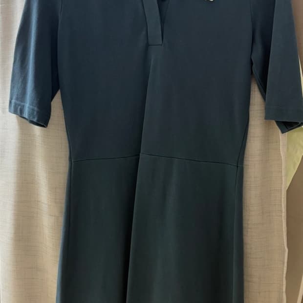 라코스테 피케 pk 원피스 카라 원피스