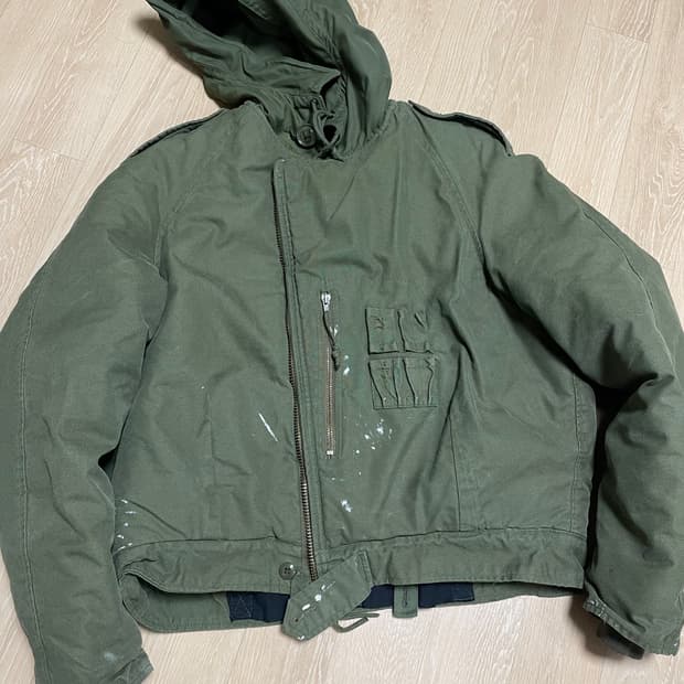 레어)90s 캐나다군 탱커자켓