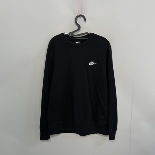 나이키 스우시 맨투맨 100 블랙