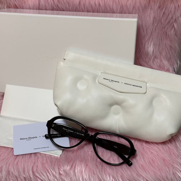 젠틀몬스터 메종마르지엘라 MM211 블랙클리어 풀박스