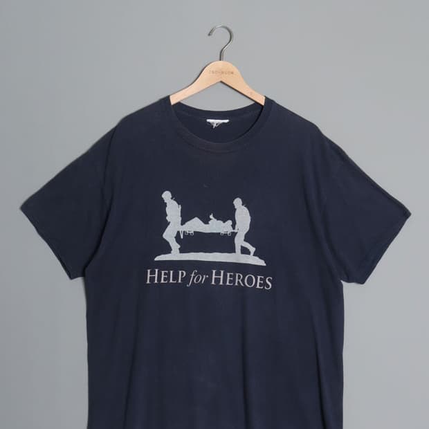 90's HELP go HEROES T-Shirts