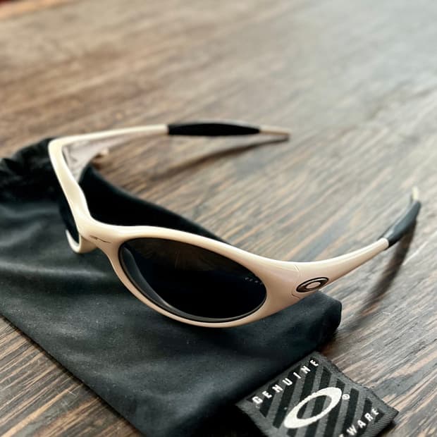 Oakley eye jacket 1.0 오클리 아이자켓 화이트펄 1999