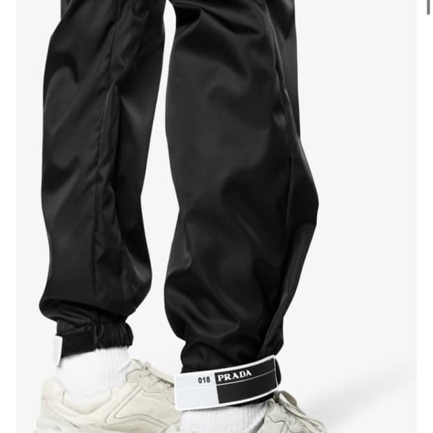 프라다 개버딘 팬츠 52