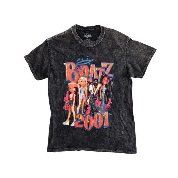 Bratz 브랏츠 USA 빈티지 카툰 반팔 티셔츠