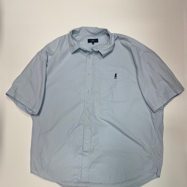 예일 오버핏 소라 반팔 셔츠 XL~~2XL