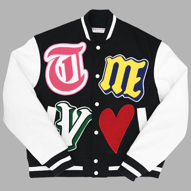 더뮤지엄비지터 바시티 자켓