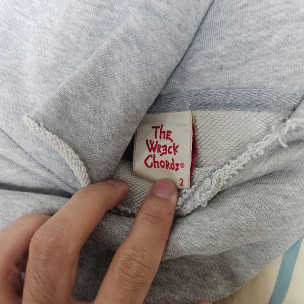 더뤡코즈 커티드 후디 2사이즈