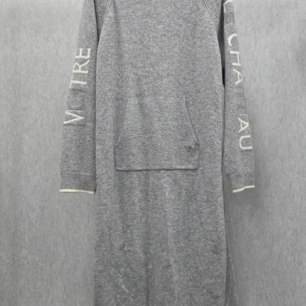 여성 free 보이스오브보이스 후드 원피스 울 캐시미어 혼방