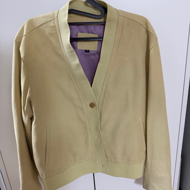 ROBO 가죽 가디건