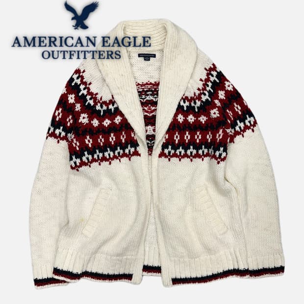 cowichan knit showl cardigan