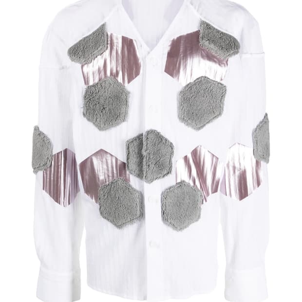 키코 코스타디노브 24FW Dahn 아플리케 셔츠 [46]