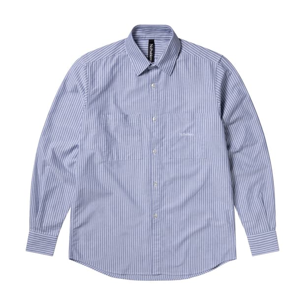 NO PROBLEMO 옥스퍼드 스트라이프 셔츠