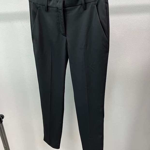 여) 프라다 블랙 슬랙스 