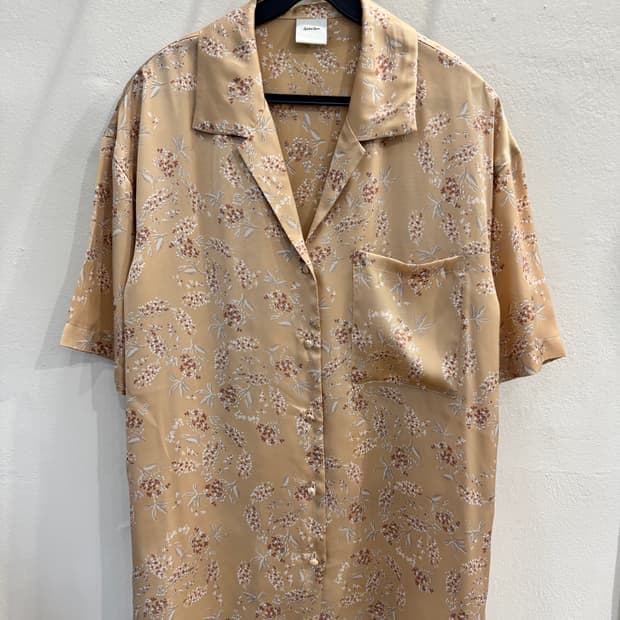 japan vintage 실키 잔꽃 BL
