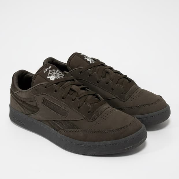 (285) 리복 X Adsum 클럽c 브라운 스웨이드 신발