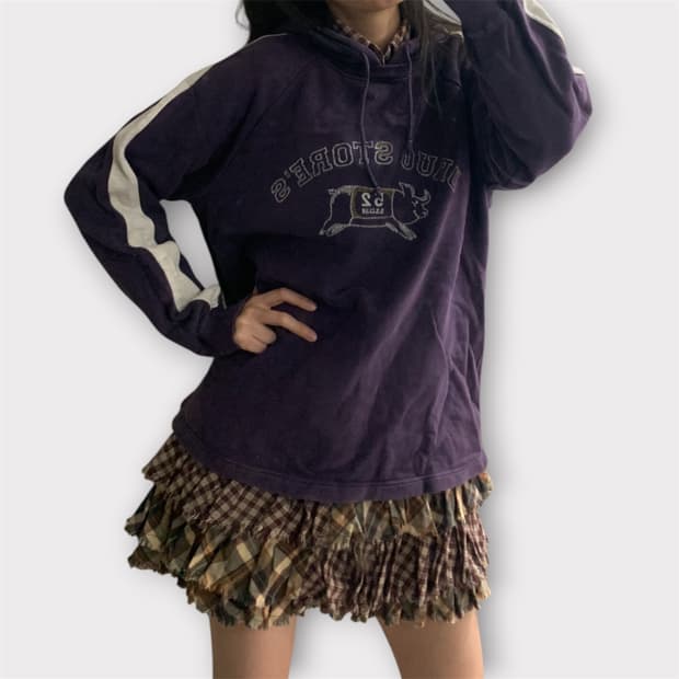 Beams boy 모리걸 하구미 캉캉패치워크 원피스