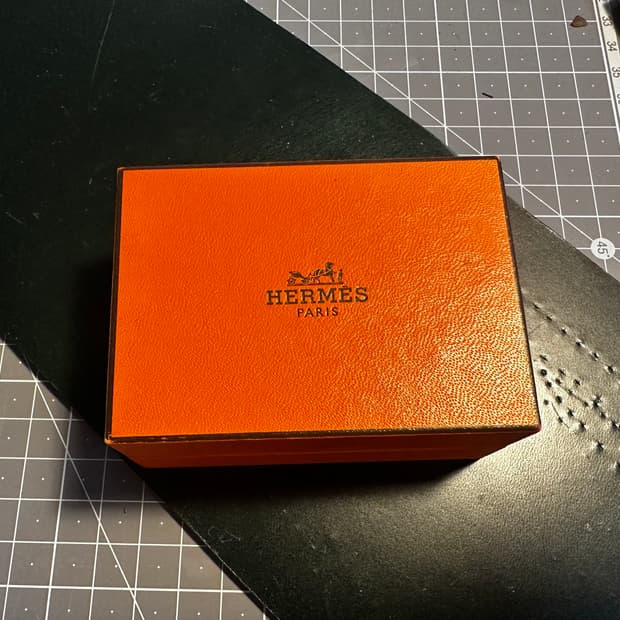 에르메스 925 실버 커프스 