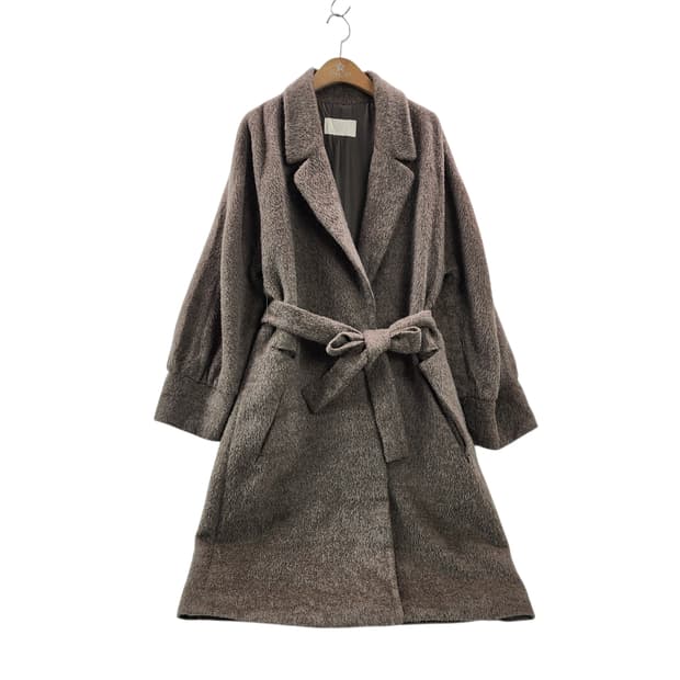 [85] KUHO 구호 모헤어 알파카 코트