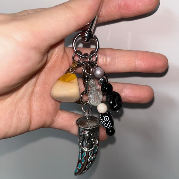 Ethnic mood keyring