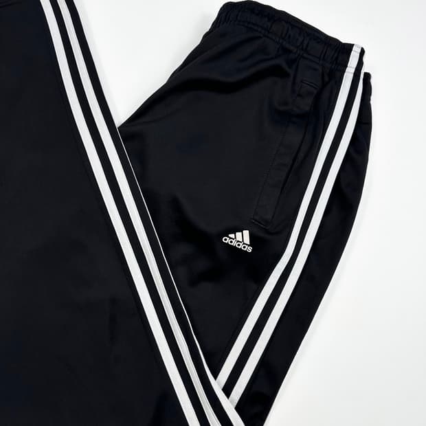 아디다스 오리지널 블랙 츄리닝바지 (XL)