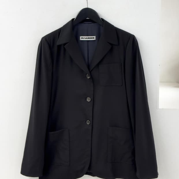 질샌더 블랙 자켓