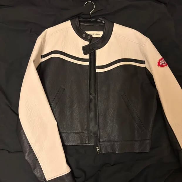 페퍼페퍼 라이더 바이커 자켓 제니 라이더 자켓