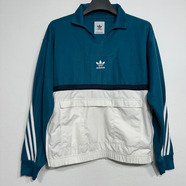 아디다스 드릴 풀오버 M