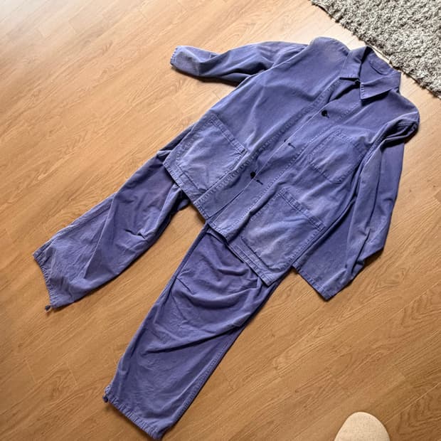 [2] comoli코튼드릴 셋업