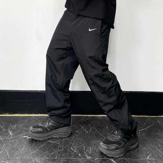 M 나이키 스우시 올드스쿨 와이드 조거 트랙팬츠