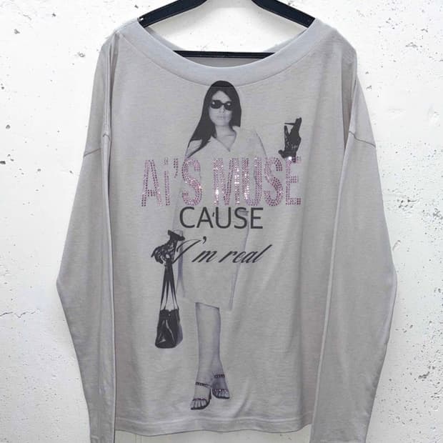 스컬프터 Urban Muse Tee Pale Gray
