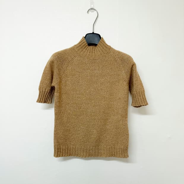 miss chloe 반팔 니트 탑