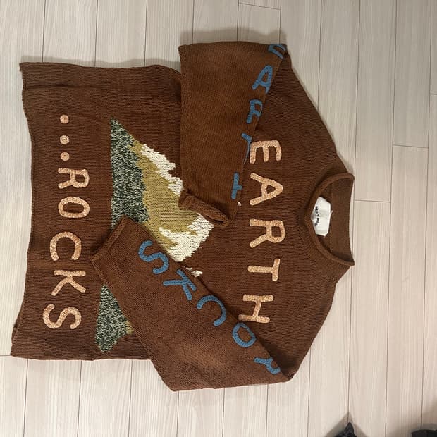 storymfg / earth 니트 브라운 / 2