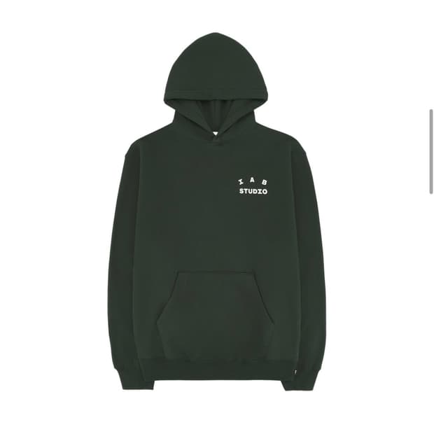 IAB STUDIO Deep green hoody 2026 Ver.