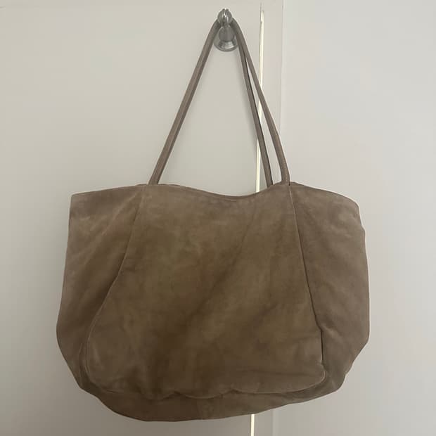 Zilla 질라 스웨이드 레더 토트백