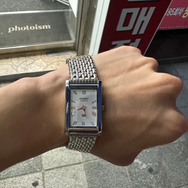 세이코 까르띠에 빈티지