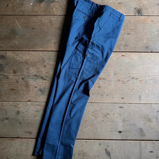 빈폴 가먼트 워싱 카고 치노 팬츠