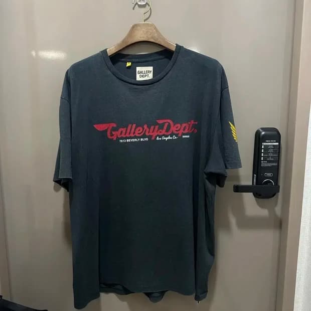 [XL] 갤러리디파트먼트 반팔 블랙