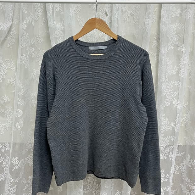 95) 시리즈 21FW 캐시미어 블렌드 니트 티셔츠 그레이