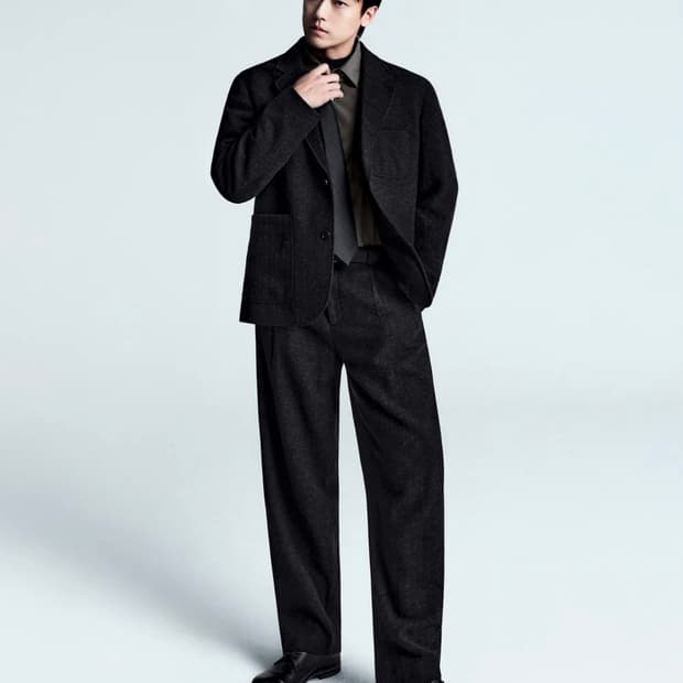 [M/30]무탠다드 셋업 차콜그레이