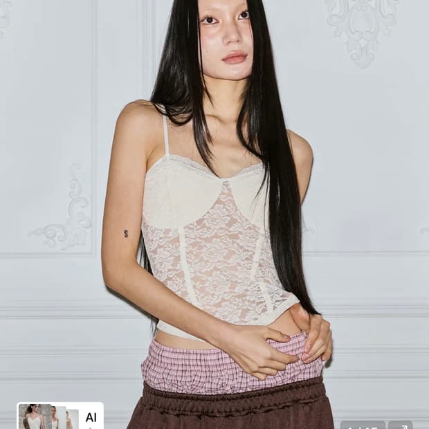 LACE SPAN CORSET [IVORY]