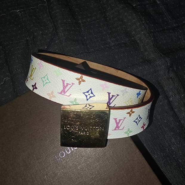 루이비통 멀티컬러 벨트