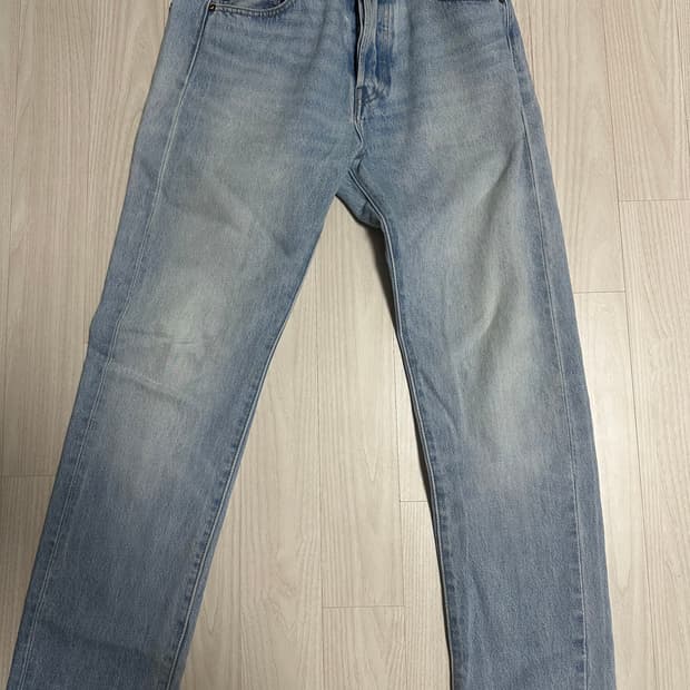 리바이스 연청 데님 청바지