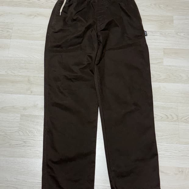 stussy 스투시 비치 팬츠 브라운 팝니다